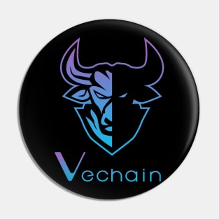 Vechain coin Crypto coin Crytopcurrency Pin