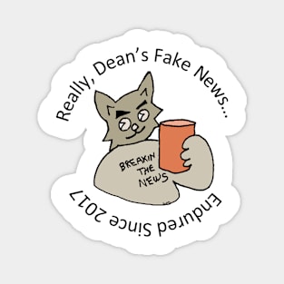 Dean's Fake News Magnet