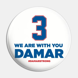 We Are With You Damar Pin