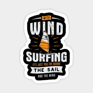 Wind Surfing Magnet