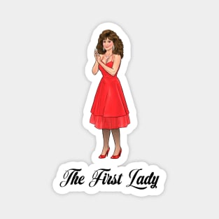 The First Lady - 1987 Magnet