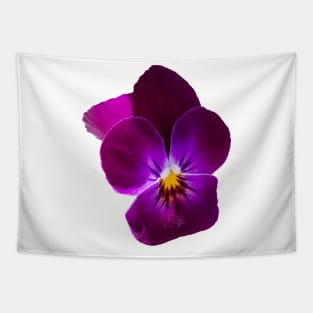 Purple Violet Flower Tapestry