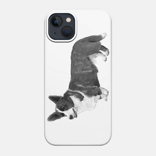 Welsh corgi cardigan - Corgi - Phone Case