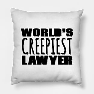 World's Creepiest Lawyer Pillow