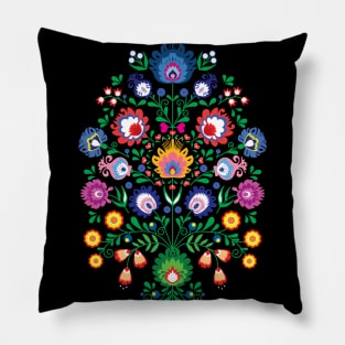 ❤️🌼 Folk from Lowicz Pillow