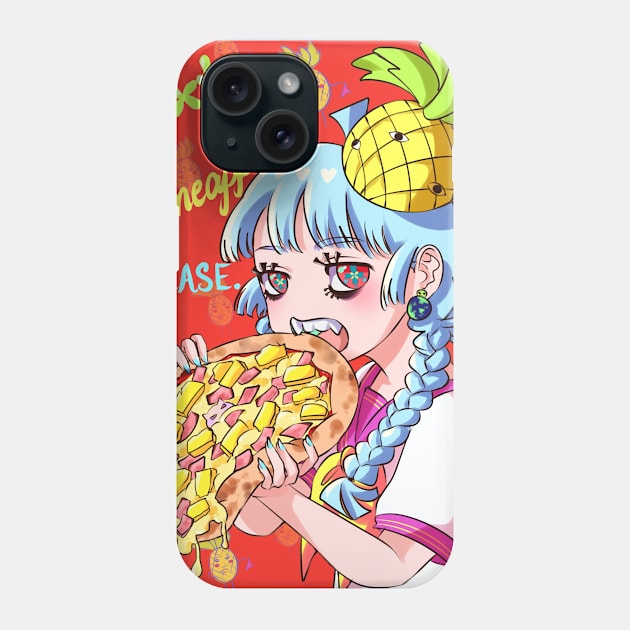 Extra Pineapple Please Phone Case by Monicherrie