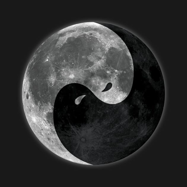 Ancient Tai Chi/ Yin Yang Moon by meownarchy