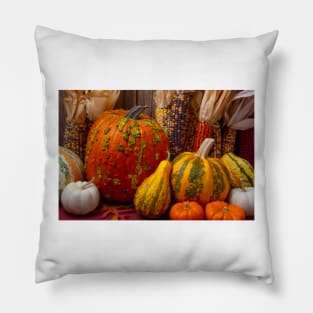 A Thankful Autumn Still life Pillow