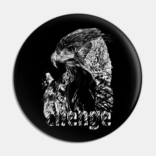 Hawk-eagle change Pin