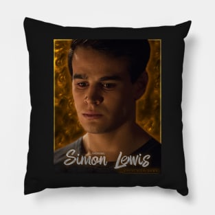 Shadowhunters - Simon Lewis - Orange Smoke Pillow