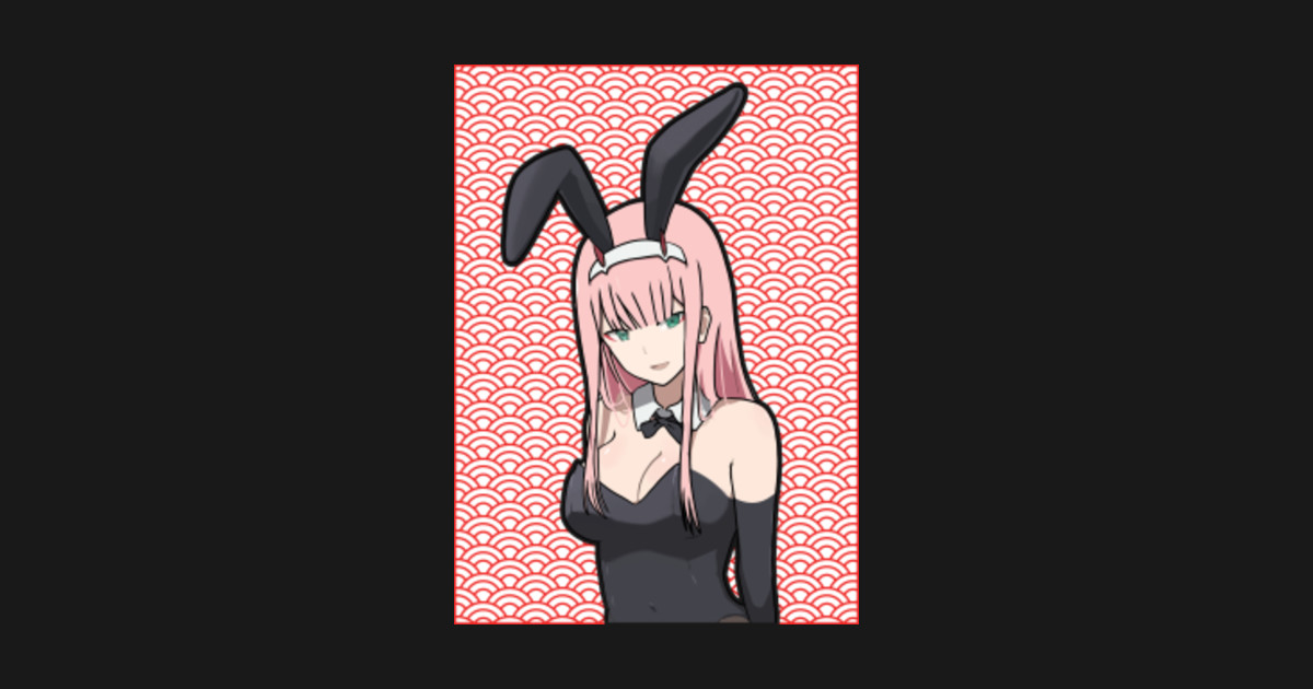 Zero Two | The Bunny Girl - Darling In The Franxx - Posters and Art Prints | TeePublic