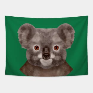 Koala Painting Head Hand drawn Tapestry