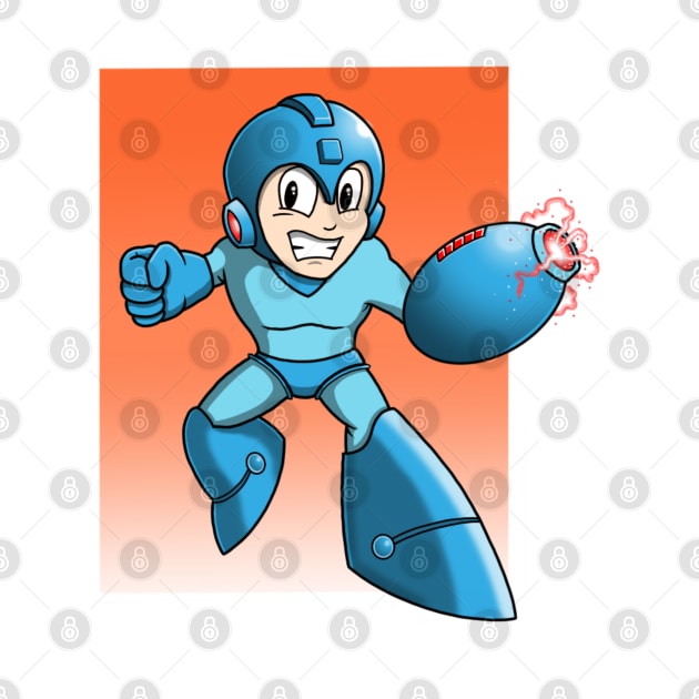 Megaman by GarryDeanArt