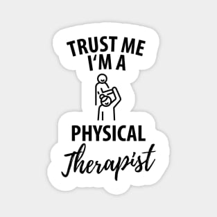 physiotherapist physical therapy gift saying funny Magnet