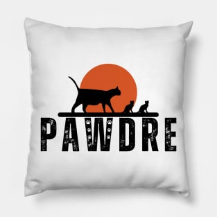 Pawdre best cat daddy mommy ever 2023 Pillow