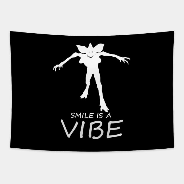 Smiling is a Vibe Tapestry by 1Nine7Nine