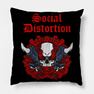 Social Distortion Hard Times and Nursery Rhymes Pillow