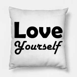 Love Yourself, BTS Love Yourself, Self Love, Self Care, Motivational, Love Pillow