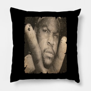 Ice Cube Two Finger Vintage Pillow