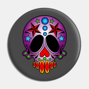 Sugar Skull Pin