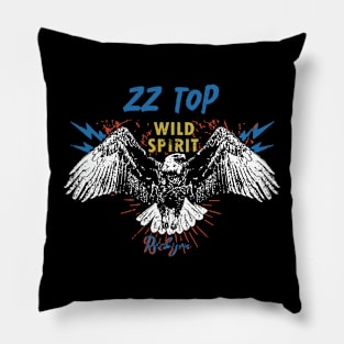 zz top the wild spirits Pillow