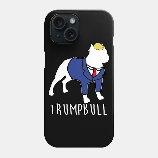 Trumpbull - Donald Trump Phone Case by fromherotozero