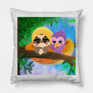 nest by jilooo Pillow