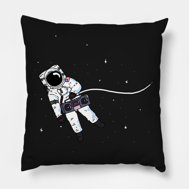 Space Jams Pillow by ControllerGeek