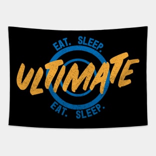 Eat Sleep Ultimate Frisbee Tapestry