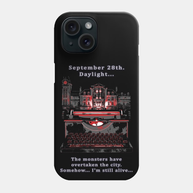 Resident Evil September 28th Daylight Phone Case by Power Up Prints