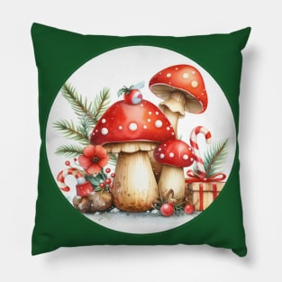 Christmas Fungus Pillow