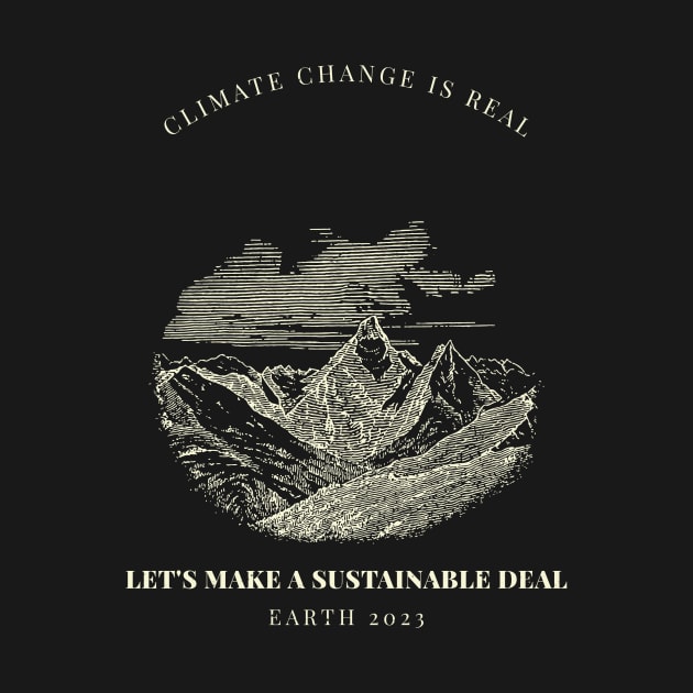 Climate change is real by Moreira.art