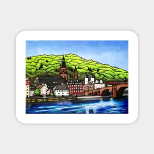 Heidelberg old town Magnet