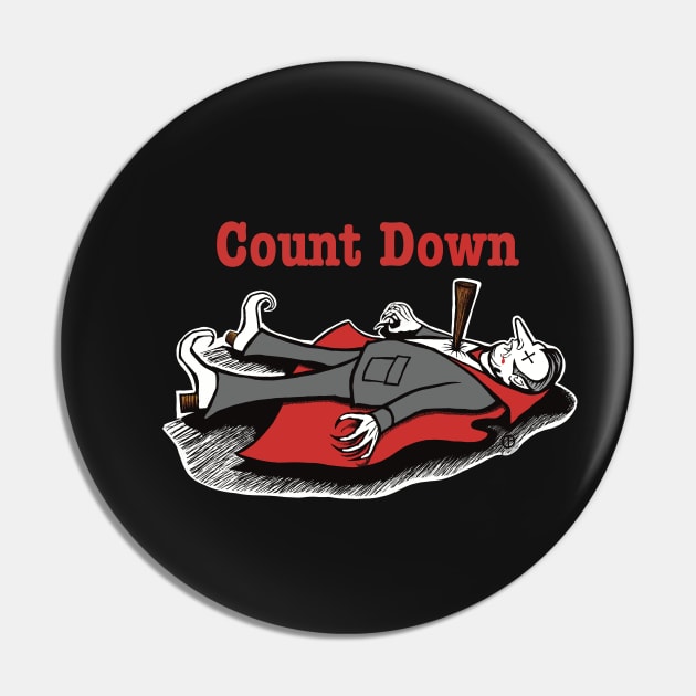 Count Down Pin by Art from the Blue Room