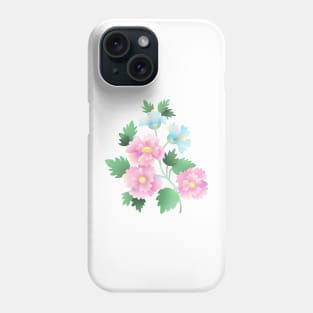 Pastel Peony Bouquet Phone Case