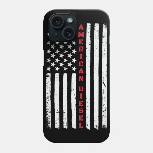 American Diesel Power Flag USA Phone Case