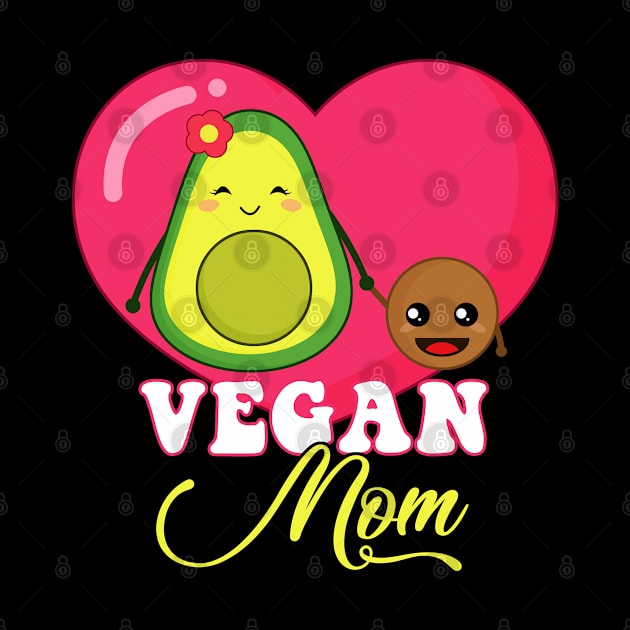 Vegan Mom Avocado with Baby by Stoney09