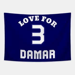 LOVE FOR 3 DAMAR Tapestry