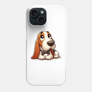 Cute Basset Hound Phone Case