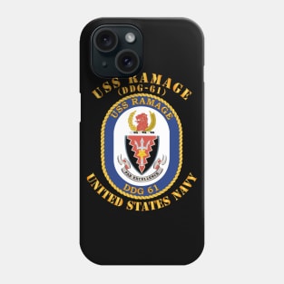 USS Ramage (DDG-61) Phone Case