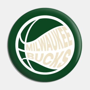 Milwaukee Bucks basketball logo Pin