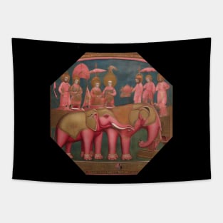 Cool elephant art Tapestry