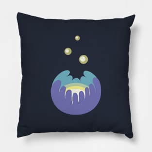 Glowing flowers Pillow