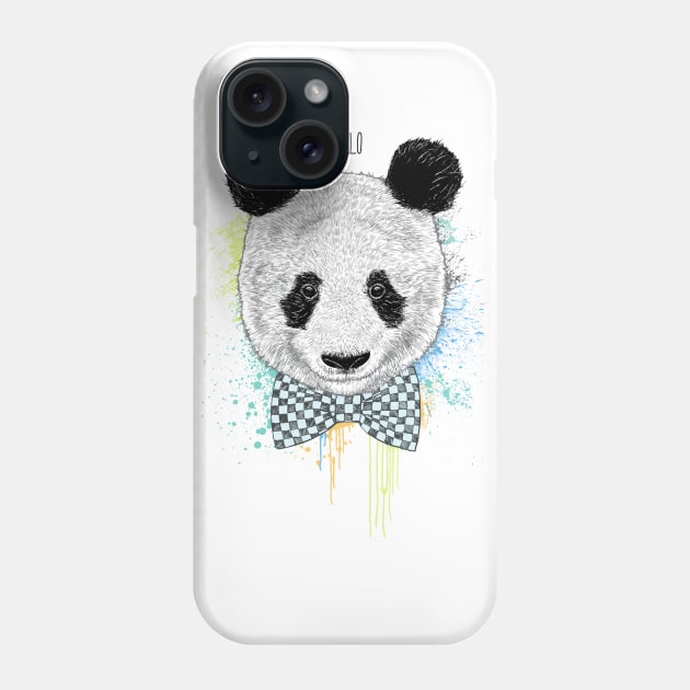 Panda Phone Case by rcaldwell