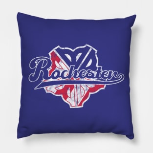 Officially Licensed Rochester USA Logo Pillow