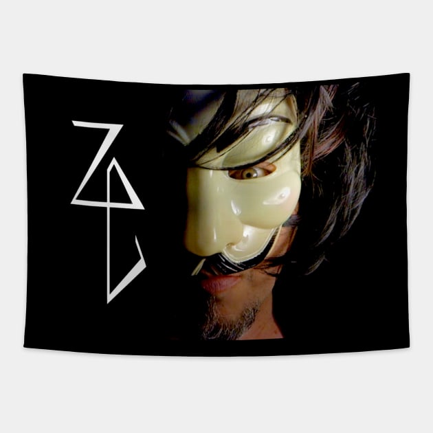 ZPG - FACE Tapestry by ZerO POint GiaNt