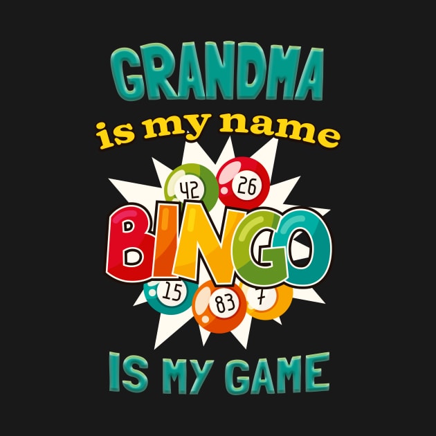 Grandma Lotto Player Funny Bingo by Foxxy Merch