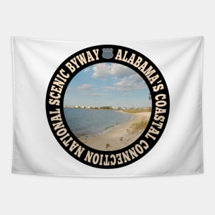 Alabama's Coastal Connection National Scenic Byway circle Tapestry