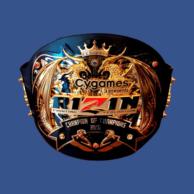 RIZIN Champion Belt by FightIsRight