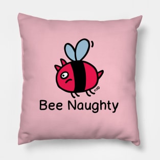 Bee Naughty Pillow